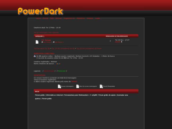 Tema Power dark forum v50