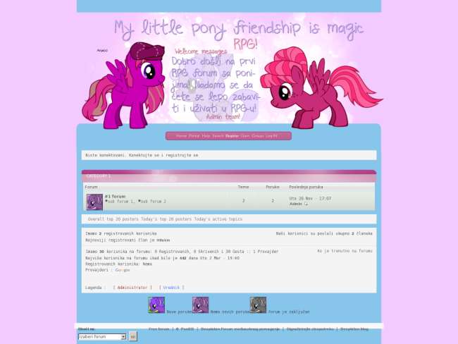 Skin for My little pony friendship is magic RPG