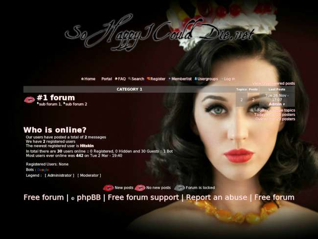 Katy Perry Forum: Theme