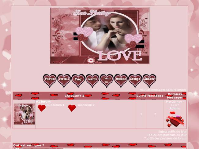 mon theme ever lasting love st valentin