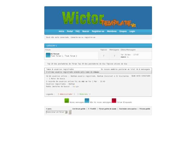 Wictorp template v1