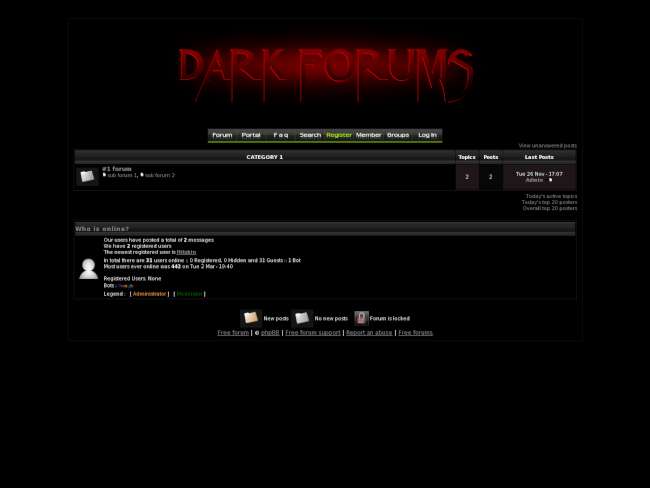 Dark forums v2