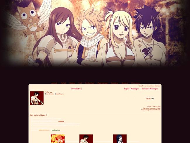 Fairy Tail in red