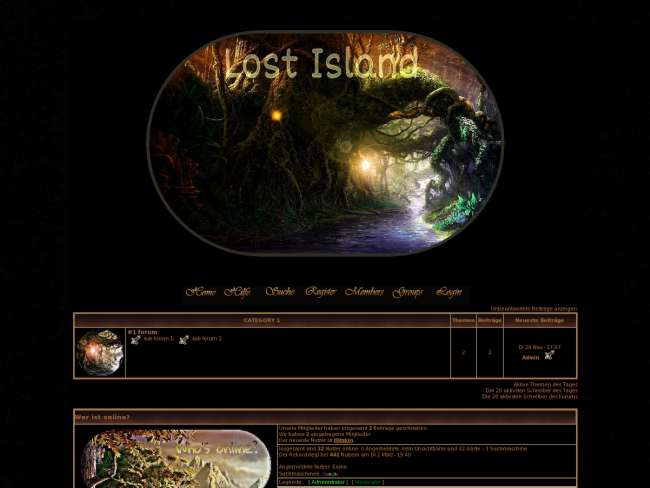 Mystery lost island