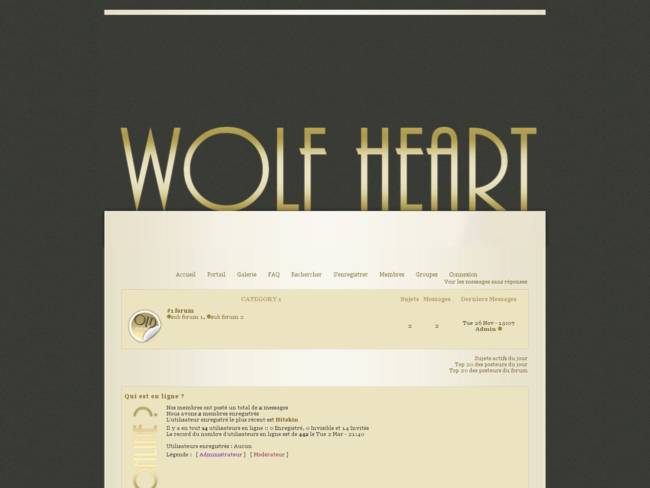 Wolf Heart * Automne chic